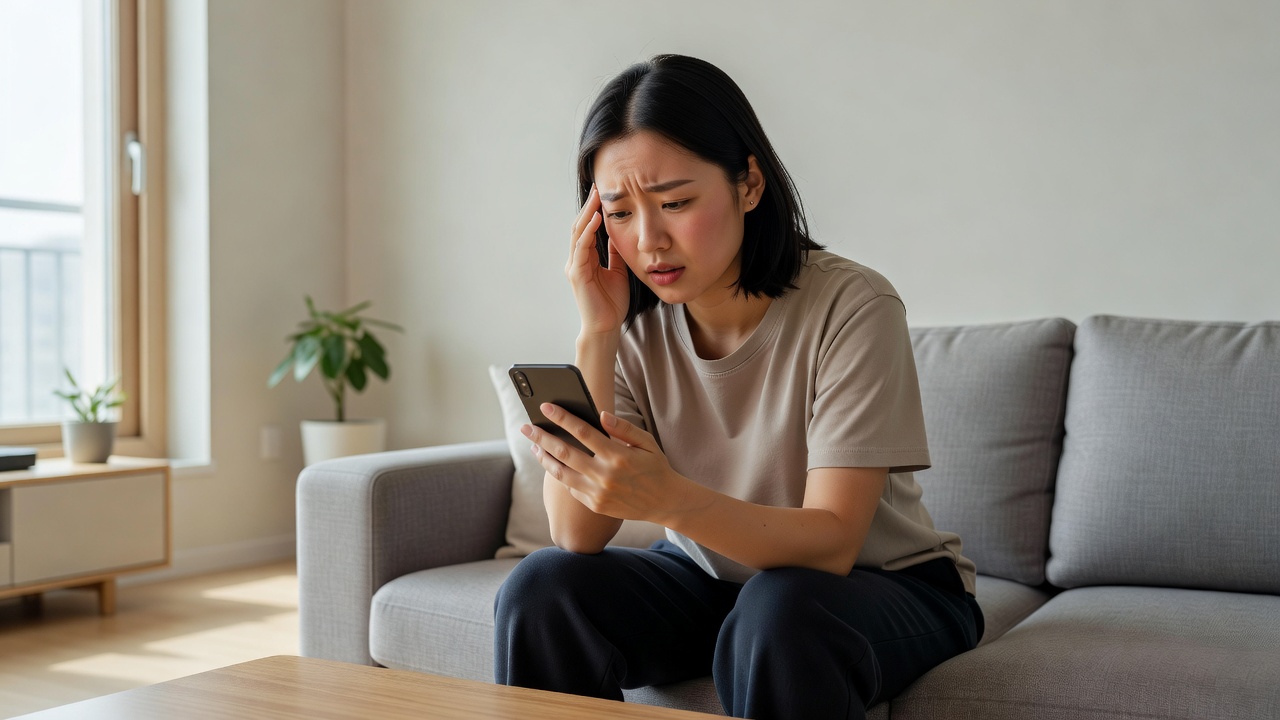 일자목 스트레칭으로 어지러움 관리하는 자세